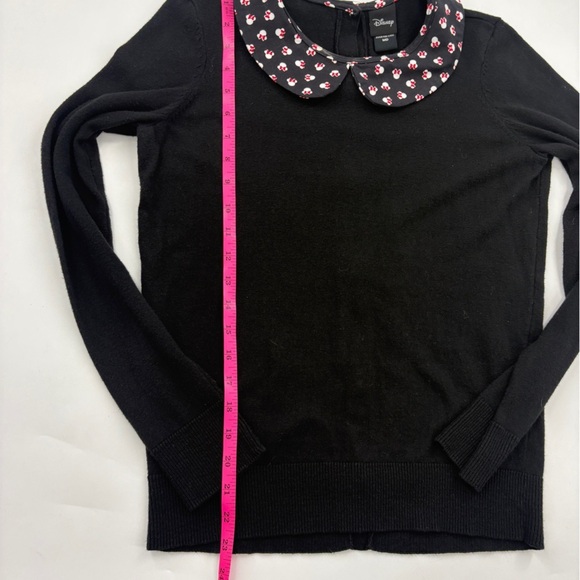 Disney Black Sweater with Collar - Picture 10 of 10